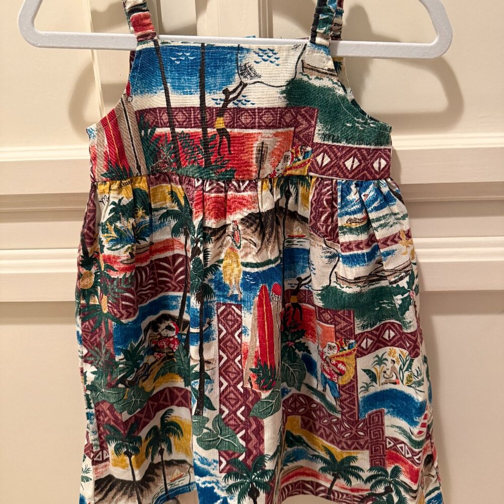 Reyn Spooner Girls Christmas Dress